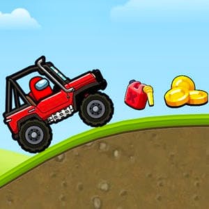 Gameplay of Among Hill Climber