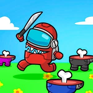 Gameplay of AmongArena.io