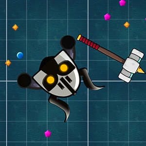 Gameplay of Arena Wars io