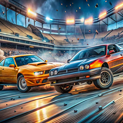 Gameplay of Battle Arena Race to Win