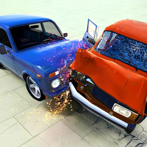 Gameplay of Beam Drive Car Crash Test Simulator