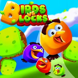 Gameplay of Birds vs Blocks