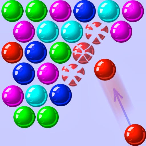 Gameplay of Bubble Shooter
