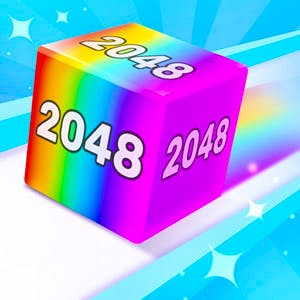 Gameplay of Chain Cube 2048 Merge