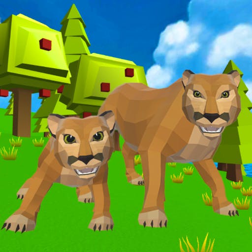 Gameplay of Cougar Simulator: Big Cats