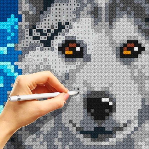 Gameplay of Cross Stitch Master