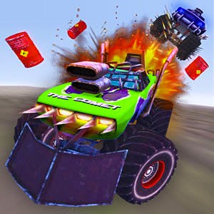 Gameplay of Death Race Monster Arena