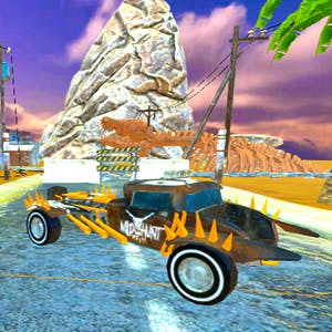 Gameplay of Desert City Stunt