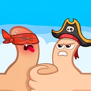 Gameplay of Extreme Thumb Wars