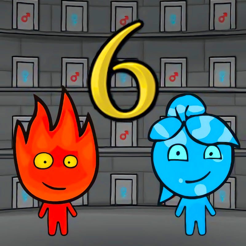 Gameplay of Fireboy and Watergirl 6 Fairy Tales
