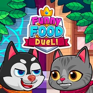 Gameplay of Funny Food Duel