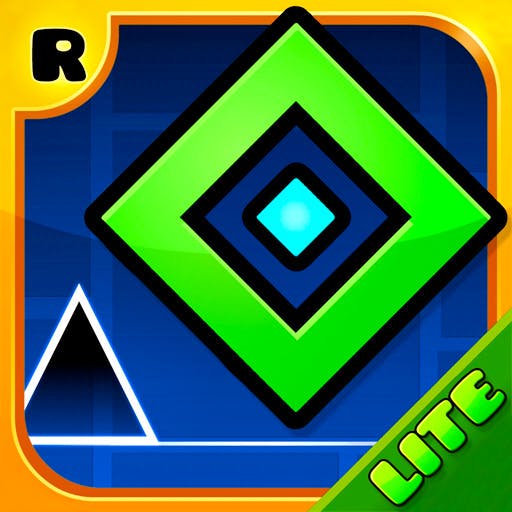 Gameplay of Geometry Dash Lite