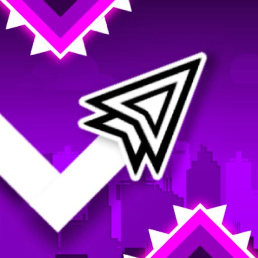 Gameplay of Geometry Dash Wave: Original