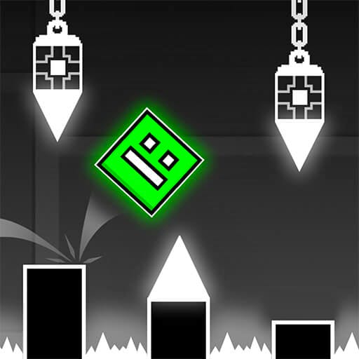 Gameplay of Geometry Platformer