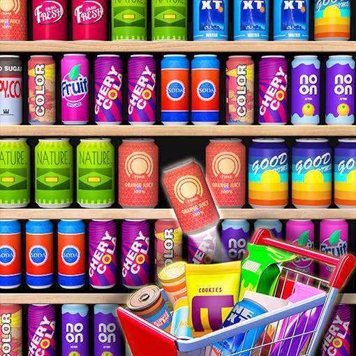 Gameplay of Goods Match 3D