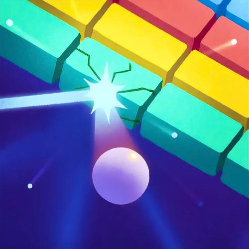 Gameplay of Google Block Breaker