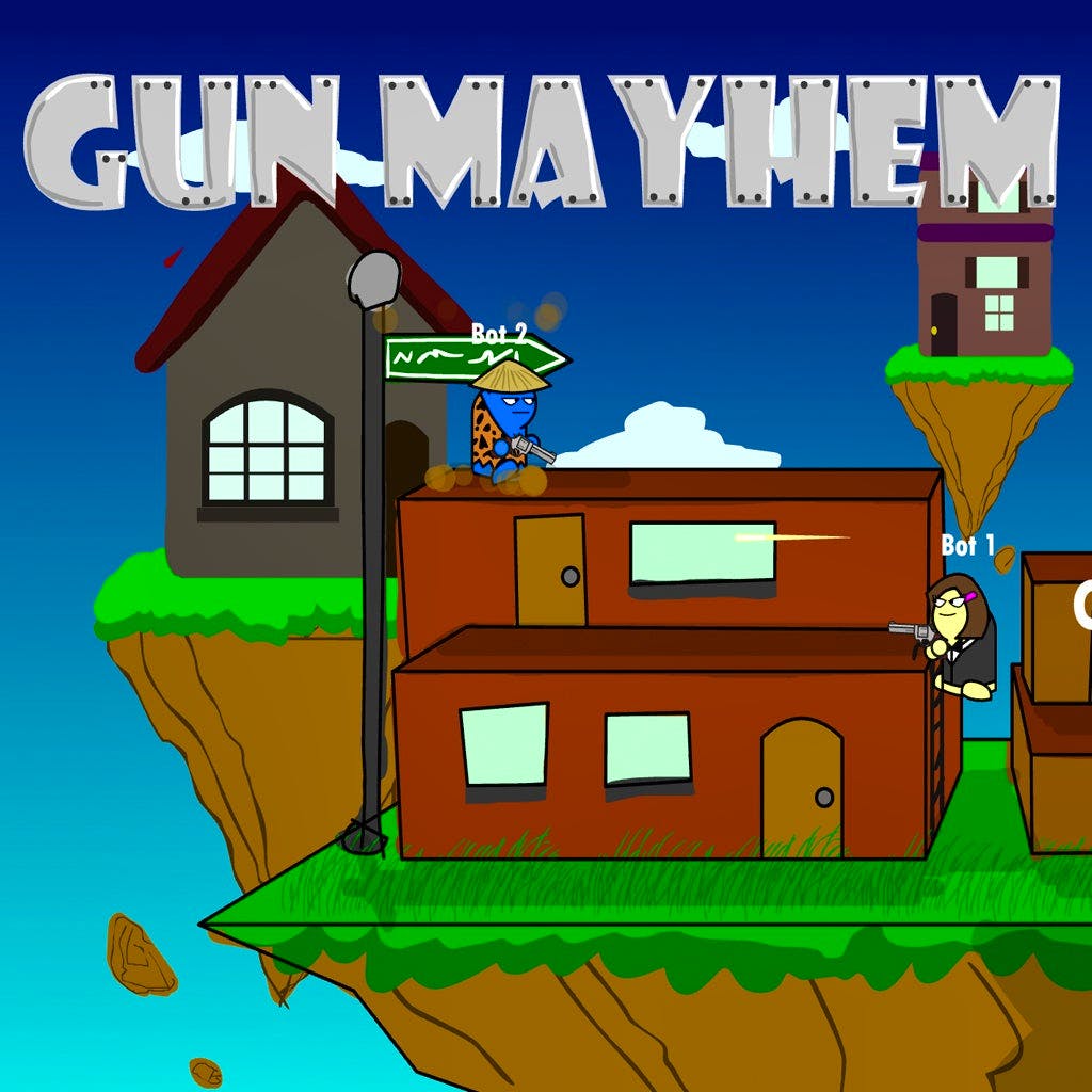 Gameplay of Gun Mayhem