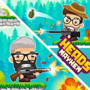 Gameplay of Heads Mayhem