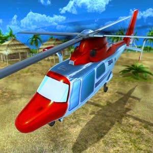 Gameplay of Helicopter Rescue Flying Simulator 3D