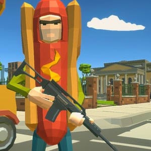 Gameplay of Hotdogz.io