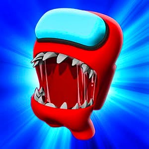 Gameplay of Impostor Among Us VS Crewmate