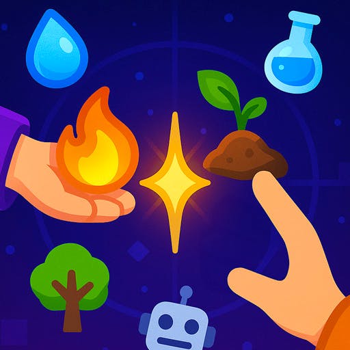 Gameplay of Infinite Craft