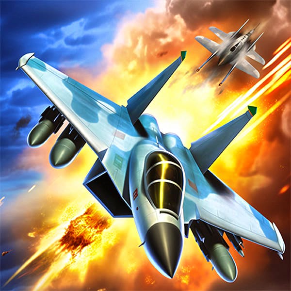 Gameplay of Jet Fighter Airplane Racing