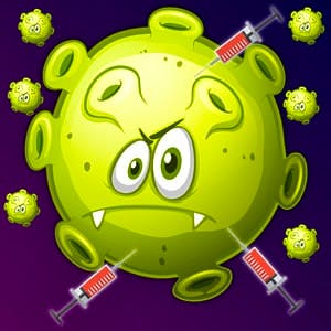 Gameplay of Kill The Coronavirus
