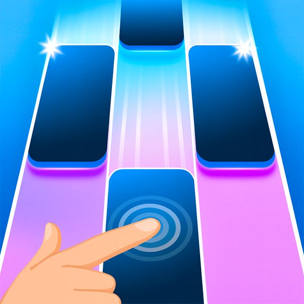 Gameplay of Magic Tiles 4