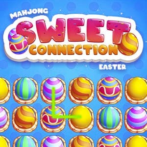 Gameplay of Mahjong Sweet Easter