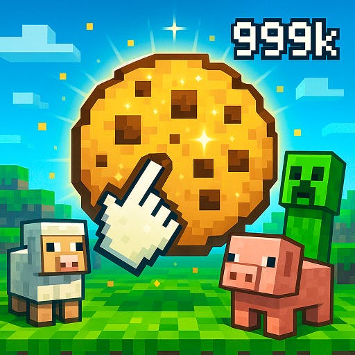 Gameplay of Mine Clicker: Cookie