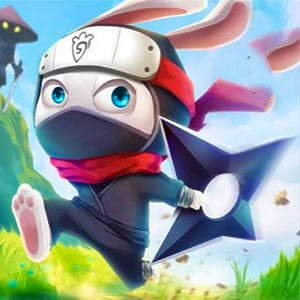 Gameplay of Ninja Rabbit