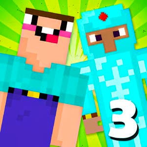 Gameplay of Noob vs Pro 3