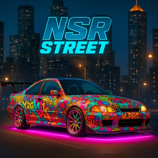 Gameplay of NSR Street Car Racing