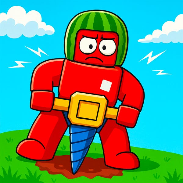 Gameplay of Obby: Dig to the Center of the Earth