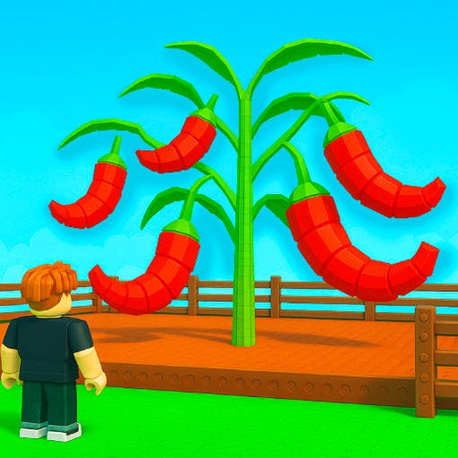 Gameplay of Obby Grow a Garden