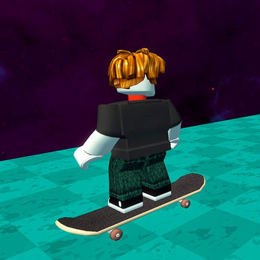 Gameplay of Obby Space Skateboard