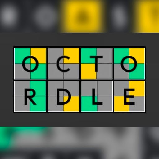 Gameplay of Octordle