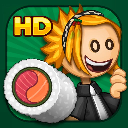 Gameplay of Papa&#039;s Sushiria