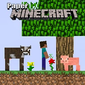 Gameplay of Paper Minecraft