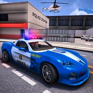 Gameplay of Police Car Simulator 2020