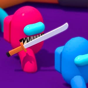 Gameplay of Red Impostor vs Crew