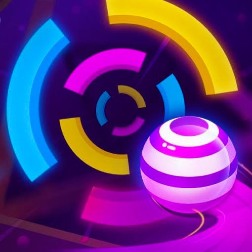 Gameplay of Rhythm Ball 3D