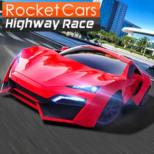 Gameplay of Rocket Cars Highway Race