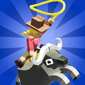 Gameplay of Rodeo Stampede