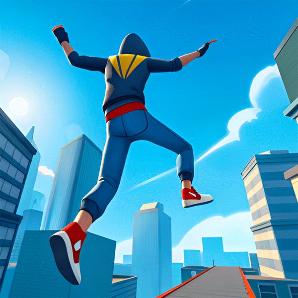 Gameplay of Rooftop Run
