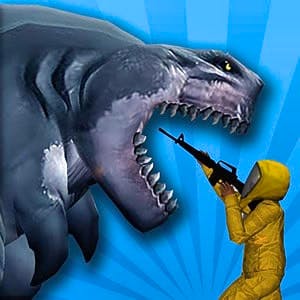 Gameplay of Sharkosaurus Rampage