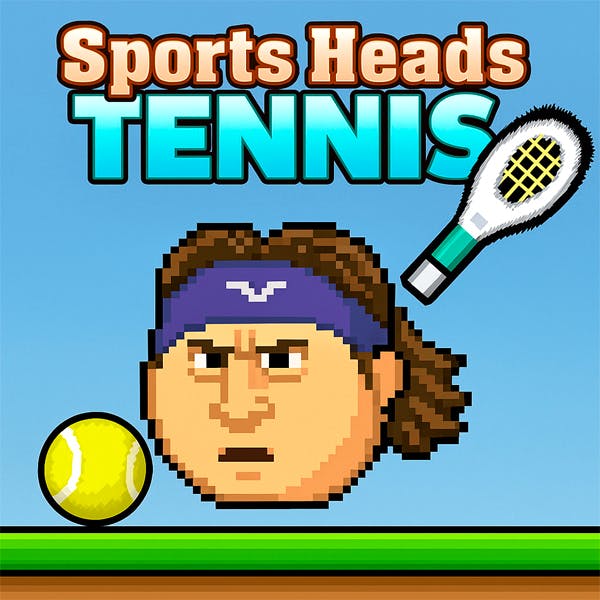 Gameplay of Sports Heads Tennis