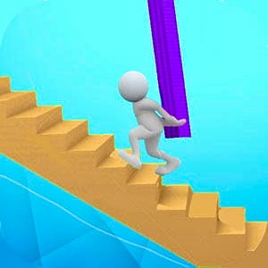 Gameplay of Stair Run Online