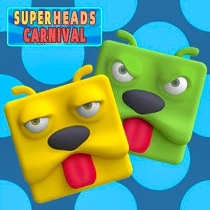 Gameplay of Super Heads Carnival